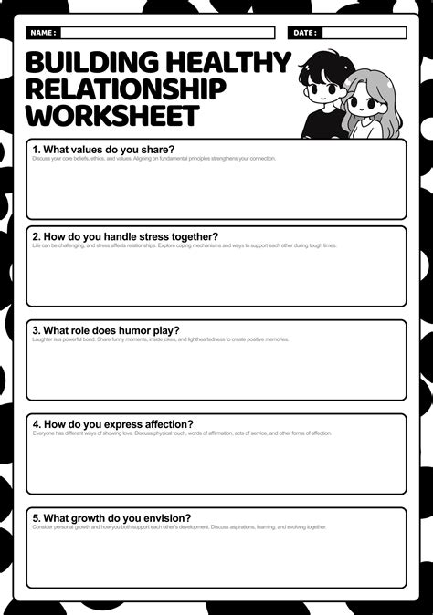healthy relationships drawing|Building Healthy Relationships With 40 Helpful Worksheets.